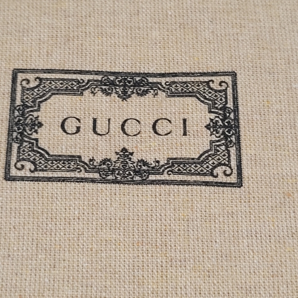 Gucci beige linen dust bag storage travel - Picture 4 of 7